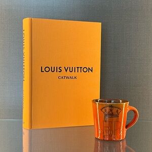 Edwardus Rex VIII, 1936 Embossed Crowned Cipher Cornishware Glazed Red-Ware Mug.